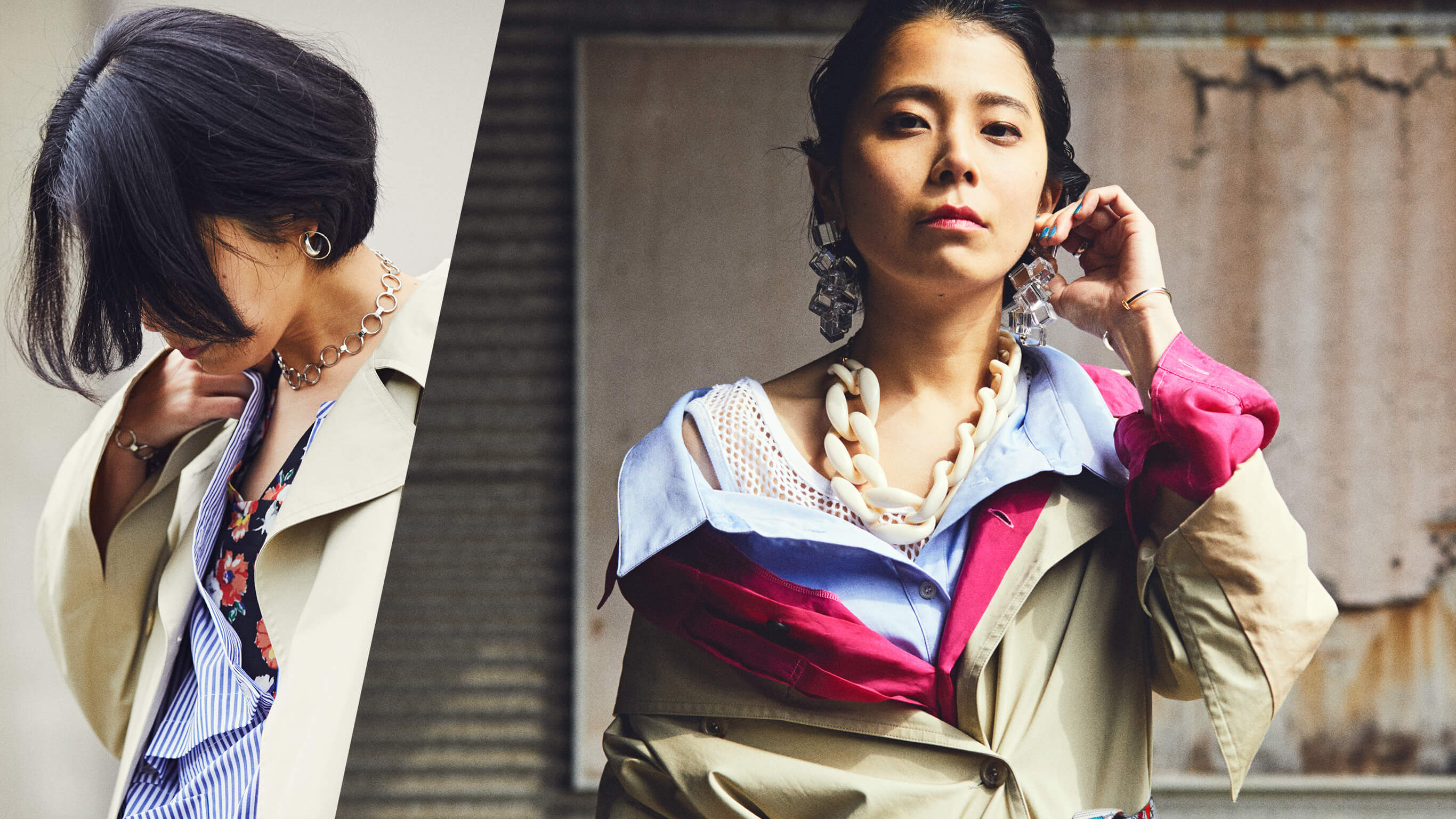 TWO SIDE OF HER #1 - ワタシ流の2つの着こなし。 | FASHION | GIRL 
