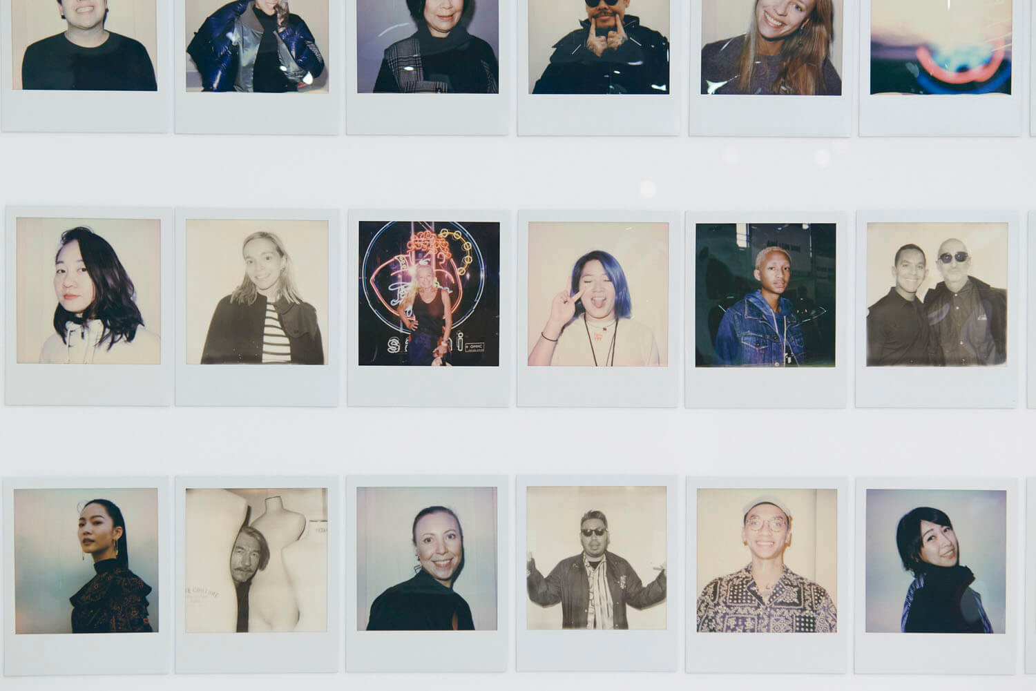 sacai × Polaroid Originals™のSX-70発売イベントに、豪華ゲストが多数