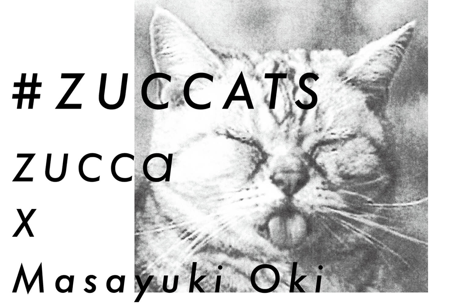 ZUCCAとCATSでZUCCATS（ズッキャッツ）！ 沖昌之とのコラボによる、愛くるしすぎるコレクション。