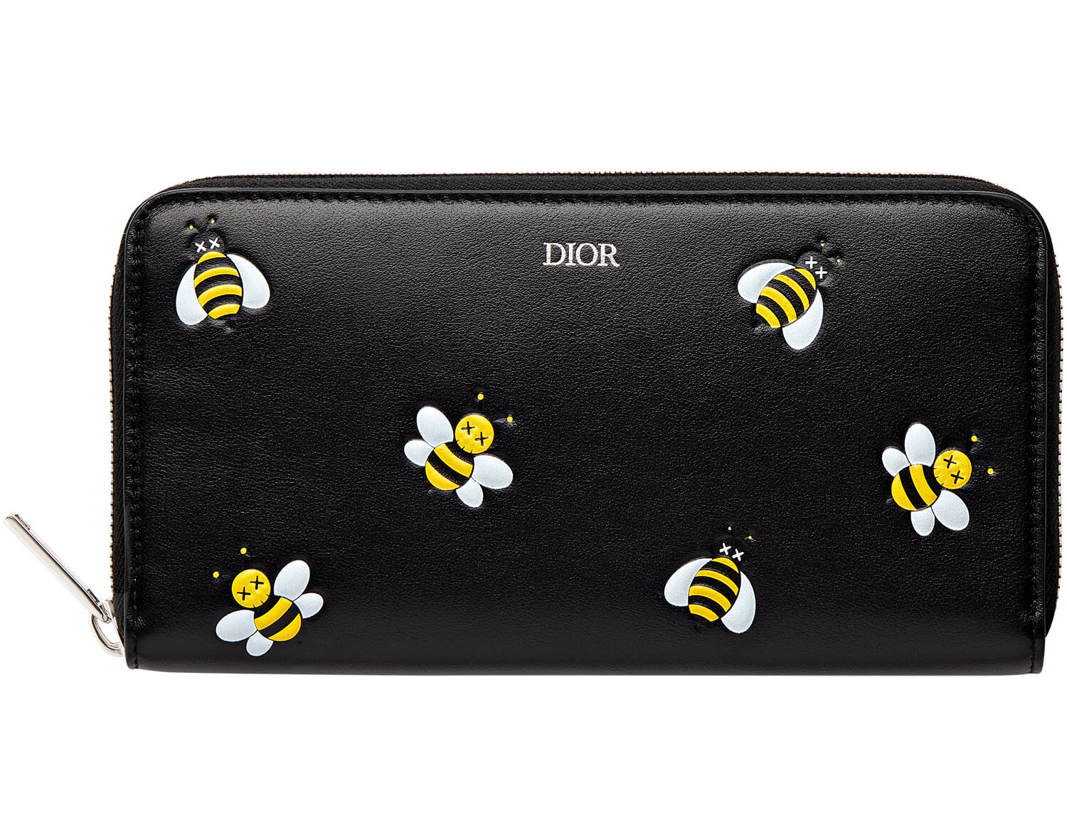 KAWSが描いたハチたちが飛び回る。Diorのポップな新作小物をご覧あれ。
