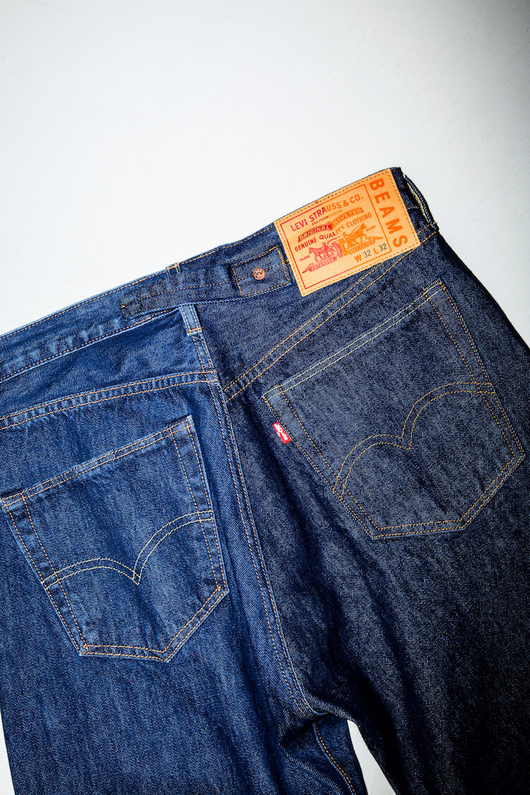 【美品】再構築 LEVI'S MADE\u0026CRAFTED ブレス ドッキングデニム