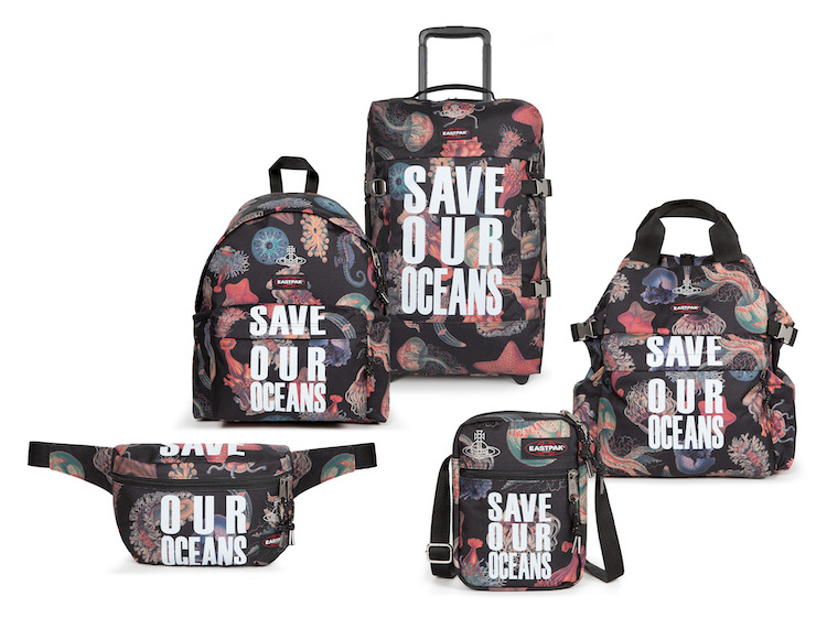 ヴィヴィアン × East pack リュック SAVE OUR OCEANS-