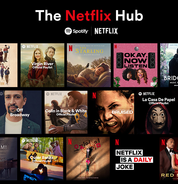 Netflix作品の世界観を耳で楽しむSpotifyページが日本でもスタート！