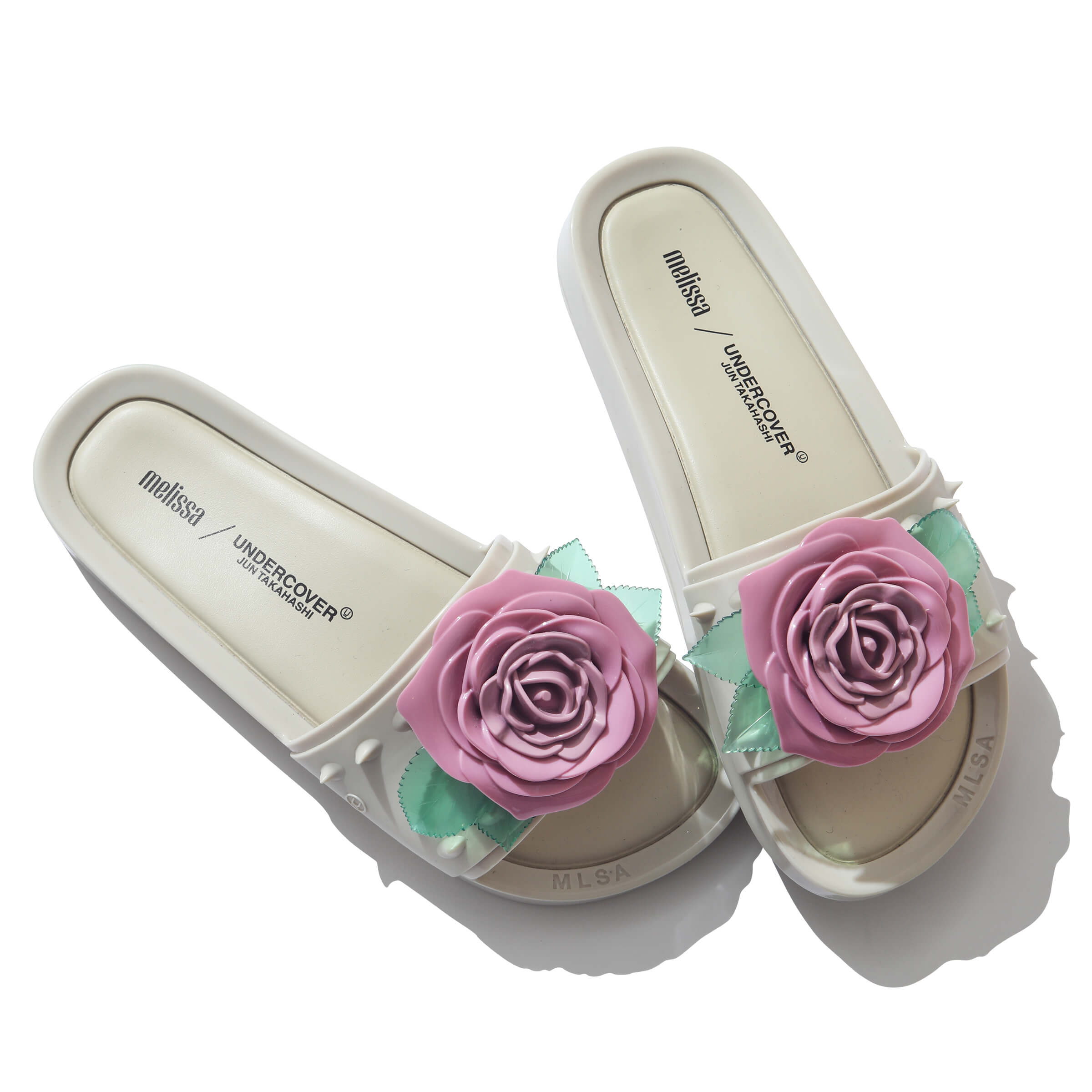 エッセンシャルコンフォート UNDERCOVER × melissa 薔薇サンダル