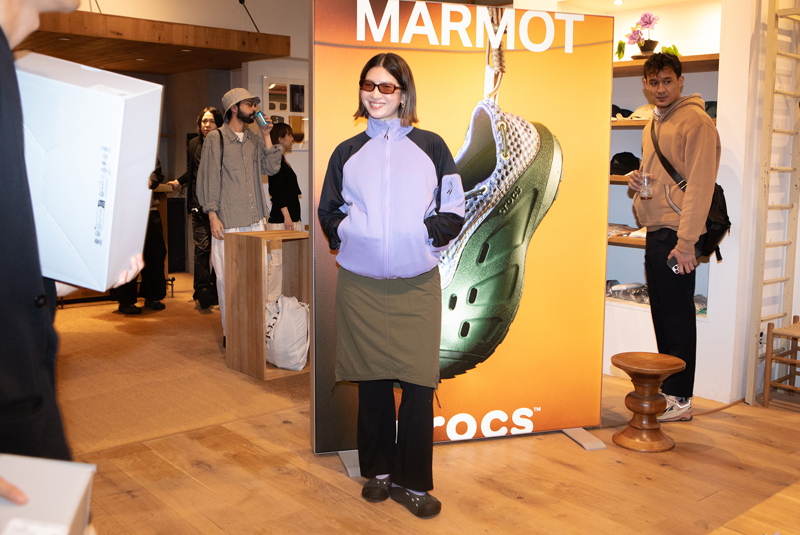 MARMOT × Crocsのローンチイベントへ潜入！エディターが捉えたスナップショット。