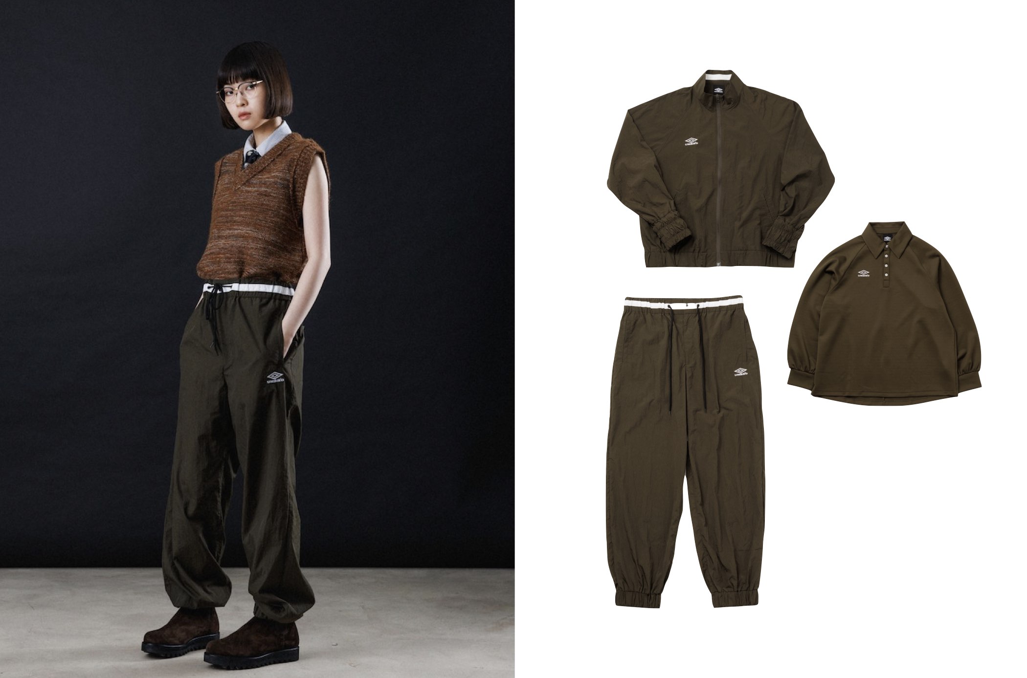 M TO R × UMBRO × BELPER3つのブランドの共演が描くスポーティ・モダン 