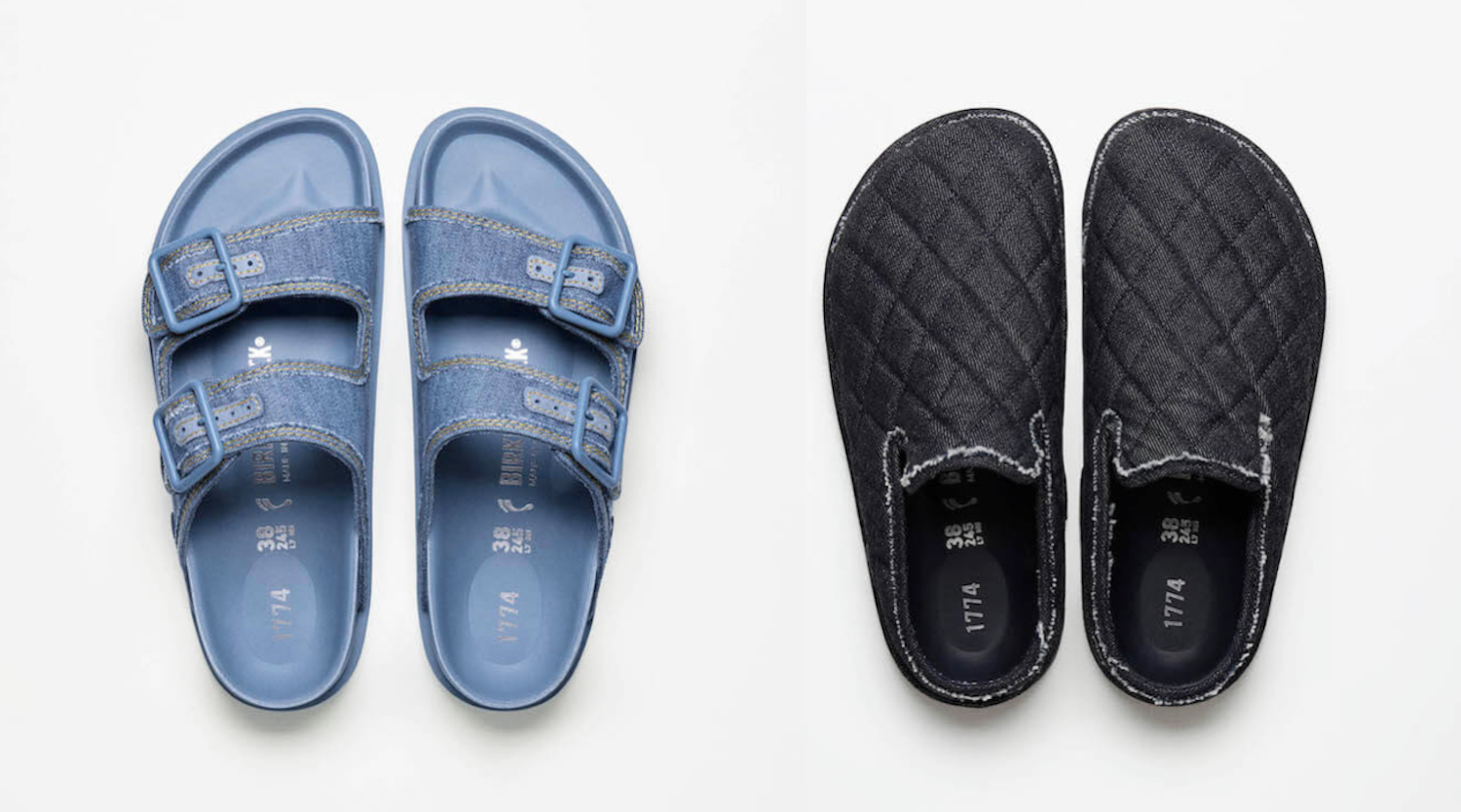 BIRKENSTOCKのハイエンドラインから、デニム素材の新作「ELISCU」が  