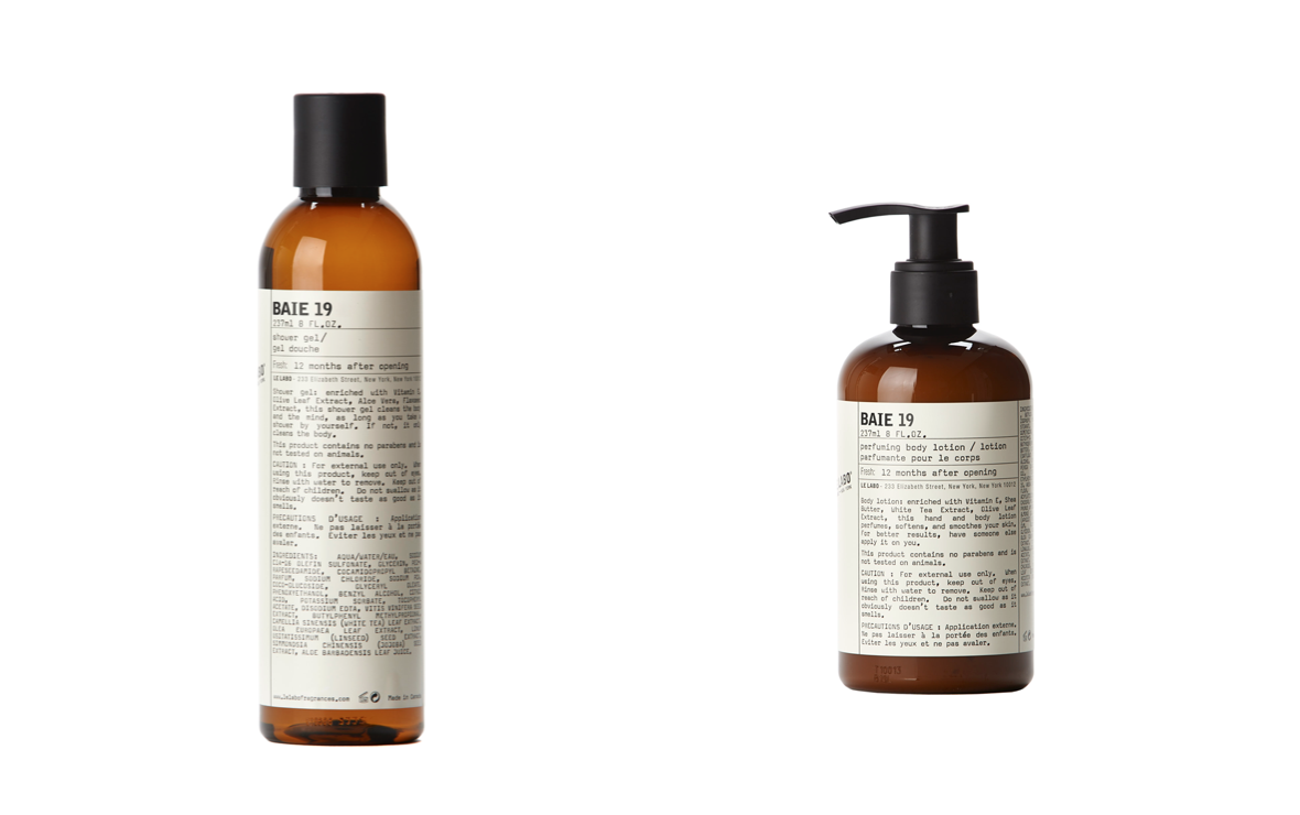 初雨の香りを感じて。LE LABO「BAIE 19」からボディケアアイテムが 新登場。