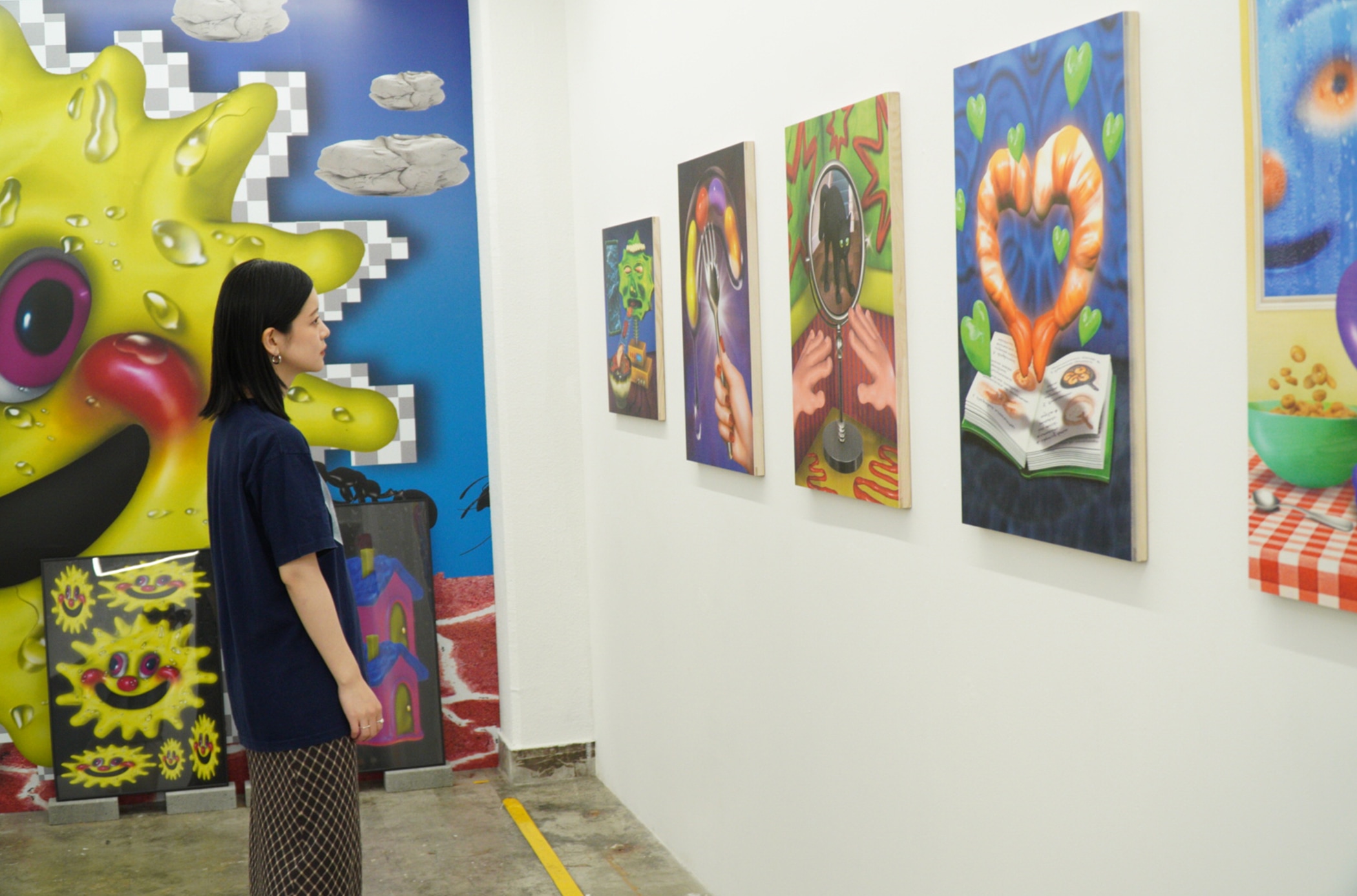 nico itoが描く、“モヤモヤ”の愛し方。個展「Soft Panic」のレポート&インタビュー!