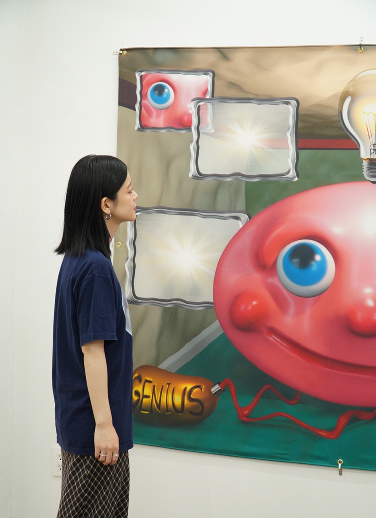 nico itoが描く、“モヤモヤ”の愛し方。<br>個展「Soft Panic」のレポート&インタビュー。
