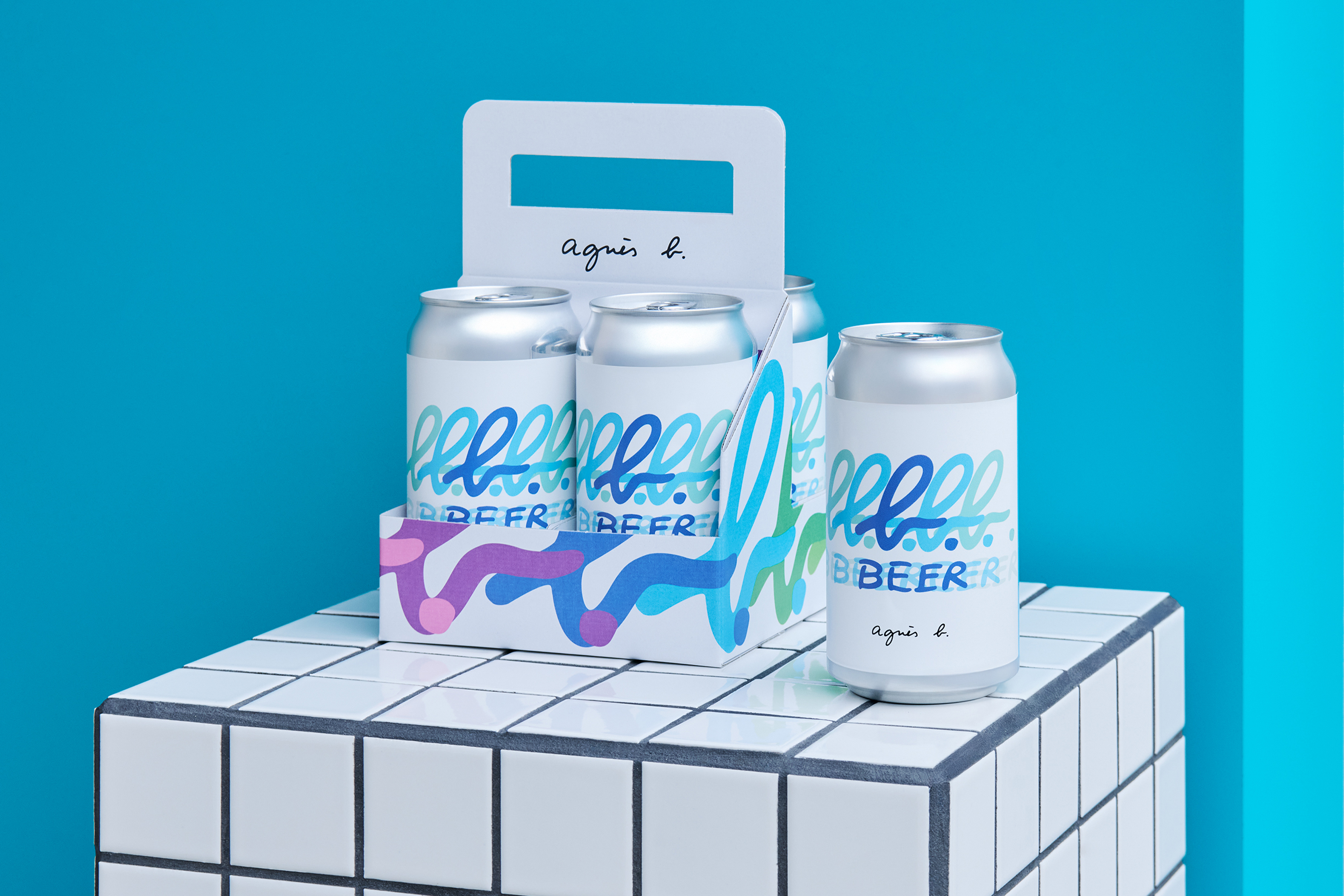 agnès b.から「b. BEER」の第二弾が登場！ザクロ香る爽やかなセゾンビール