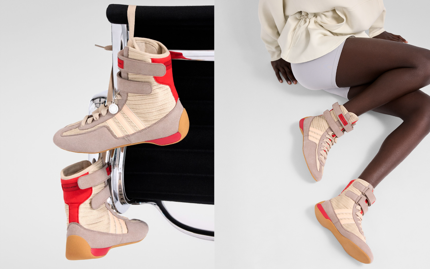 STELLA McCARTNEYとadidasが、 ベジタリアンレザーを使った アディダス 