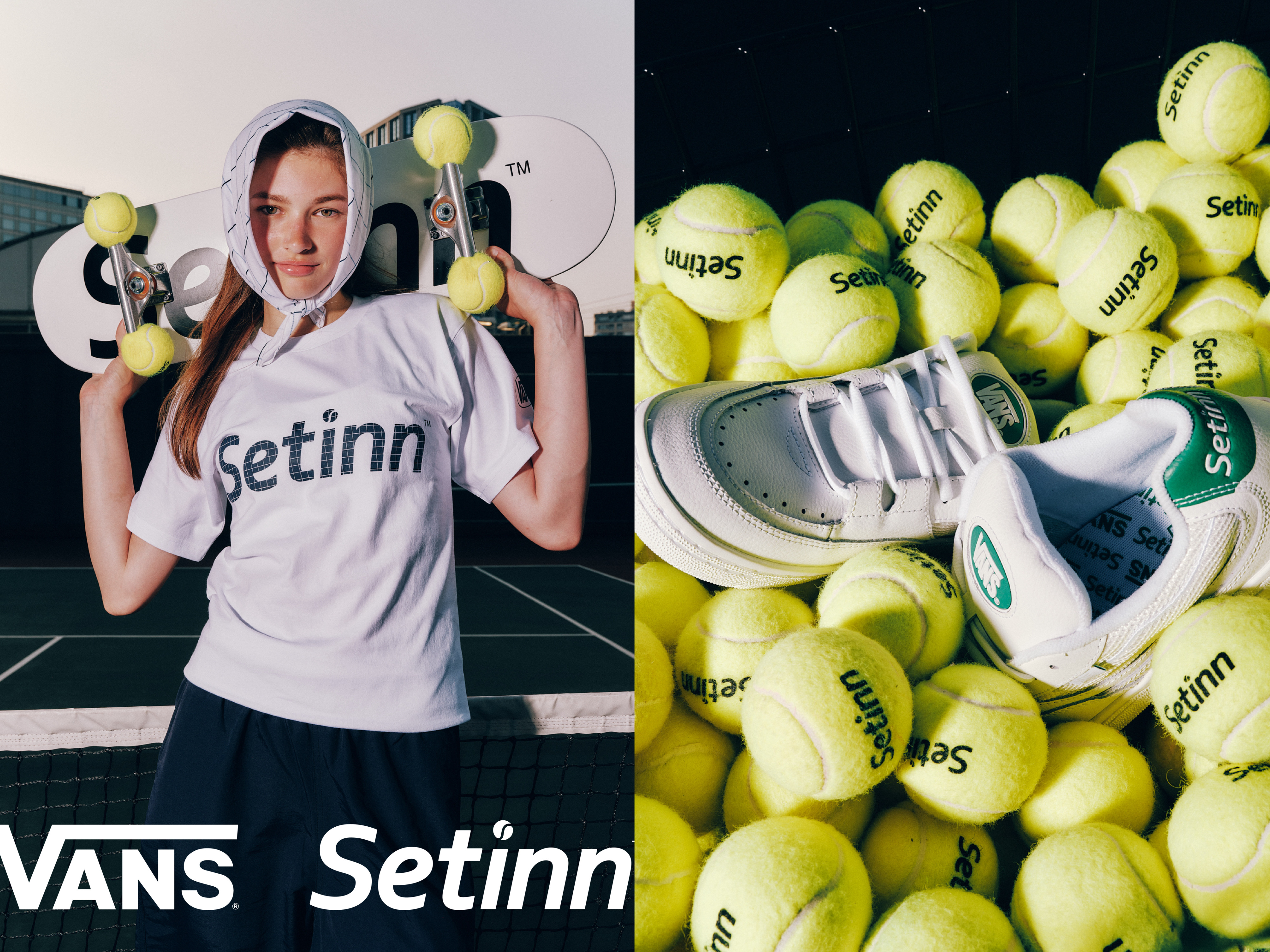 VANSとSetinnの初コラボで生まれた、新たなスポーツミックススタイル
