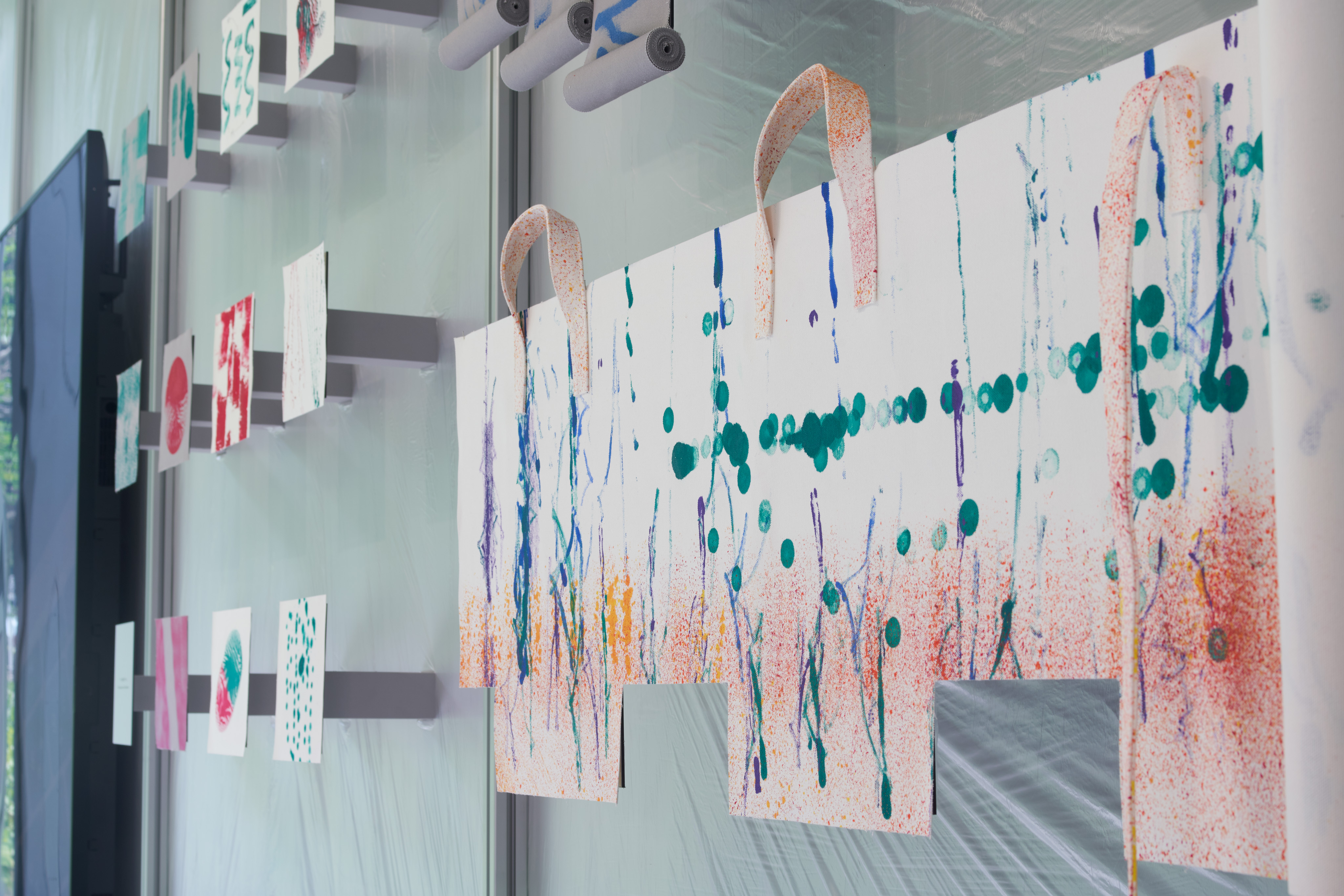 偶然から生まれるアート。GOOD GOODS ISSEY MIYAKEの「GOOD PRINTER」展で、プリント体験！