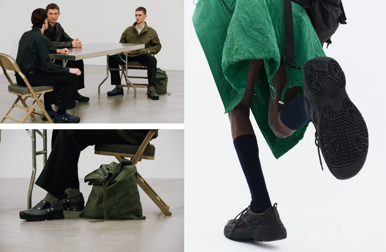 OAOが手がける新作シューズ「LES ARCS BOOTS LOW」と「THE CURVE 2」が 