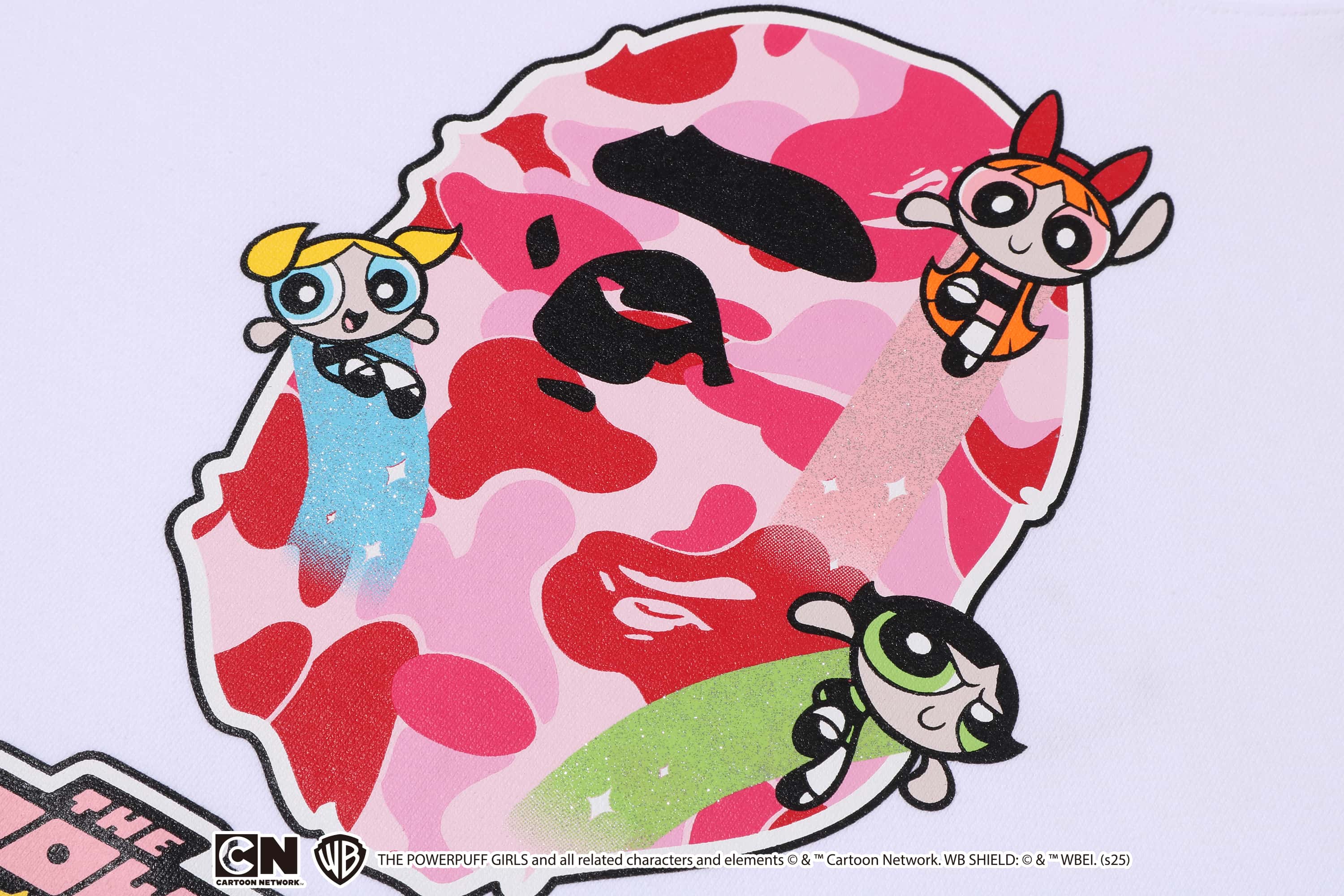 パワーパフ ガールズがBAPE®の世界に！ ポップで強気なカプセルコレクションが誕生。