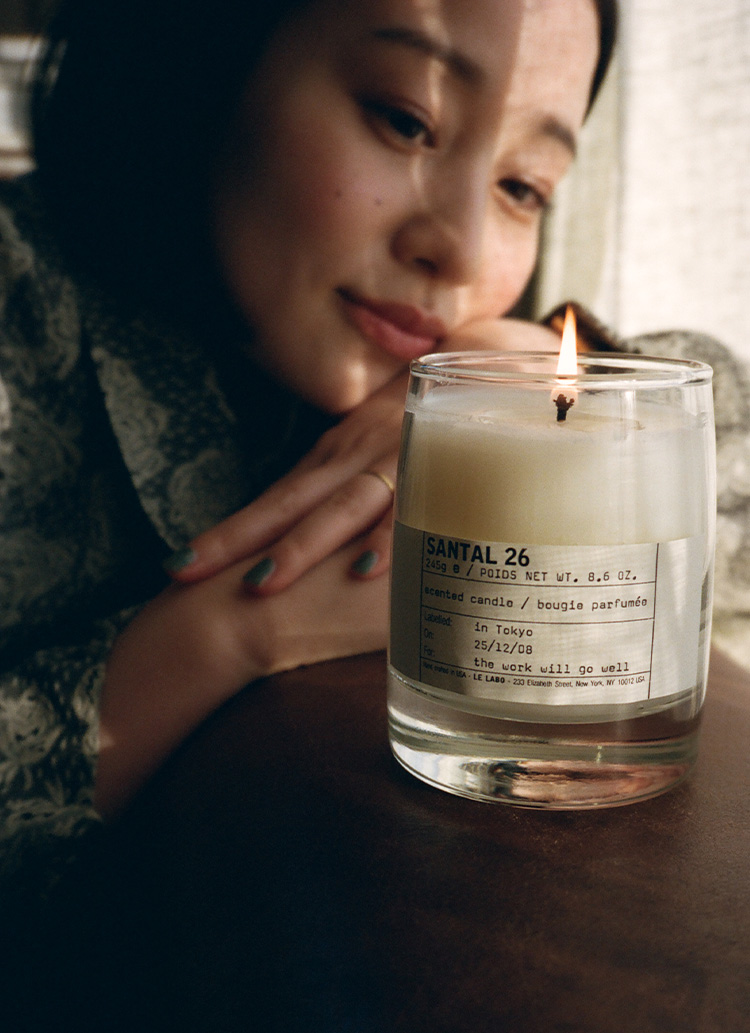 平野紗季子さんと味わう<br>冬のキャンドル・マイタイム