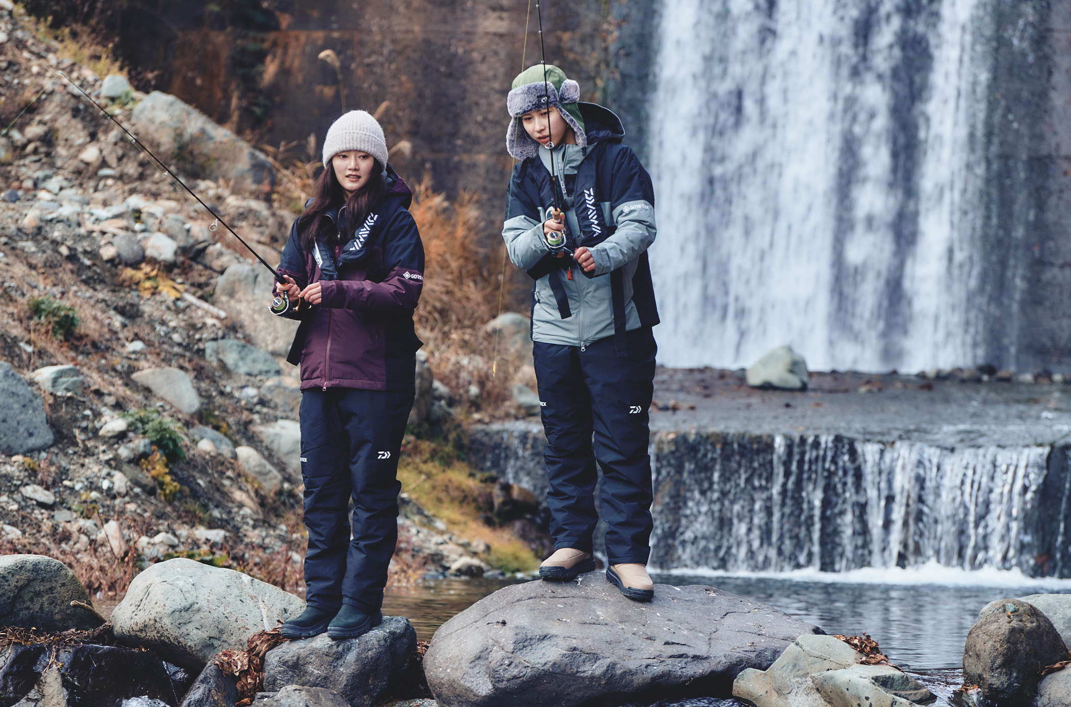 クルマと自然と釣り堀と。真冬の釣りキャンプ旅。