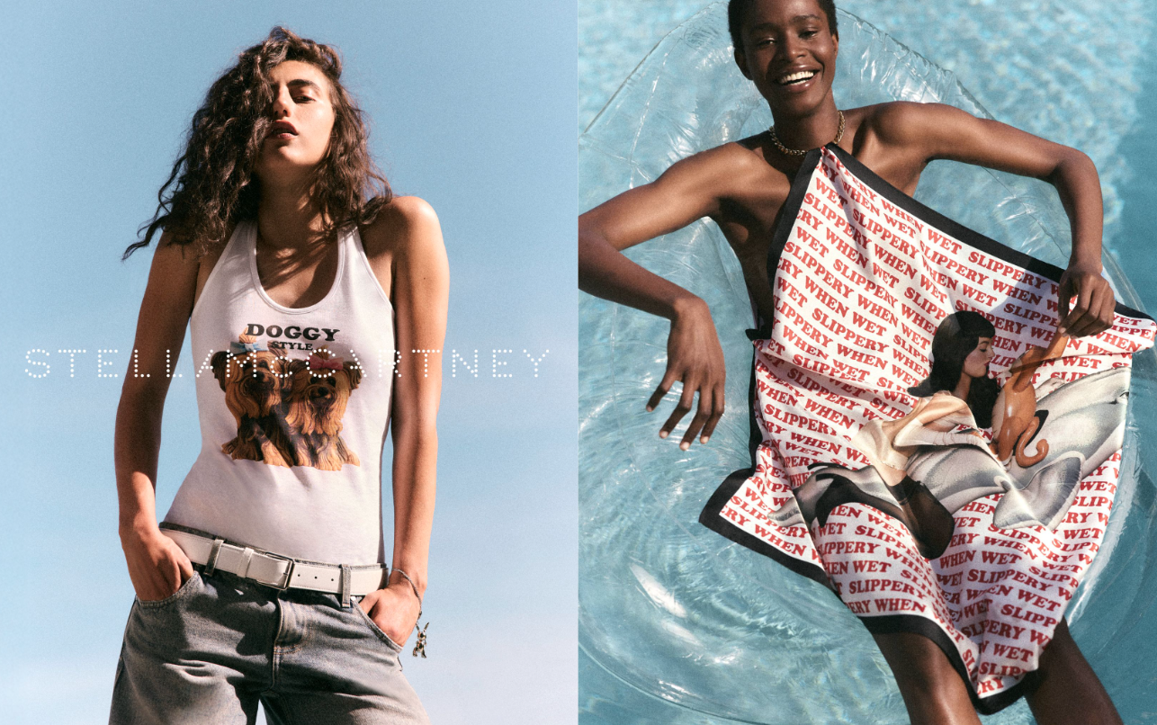 アートを纏う、贅沢な日常。 STELLA McCARTNEYとJEFF KOONSのコラボが、またしてもポップです！