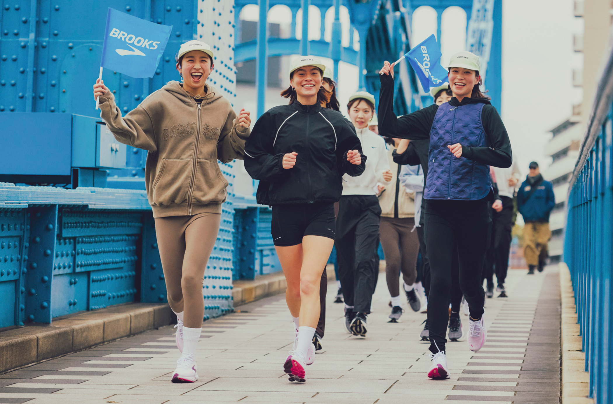 ランニングムード高まる！ととけん × BROOKSグルランレポート。