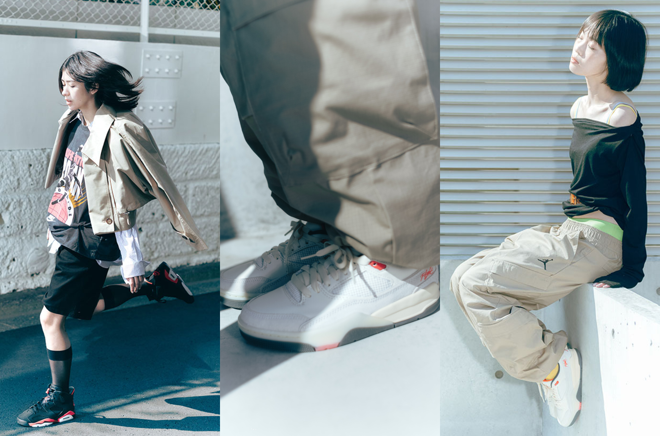 クール&エッジィに装う、JORDAN BRANDのインフラレッド コレクション