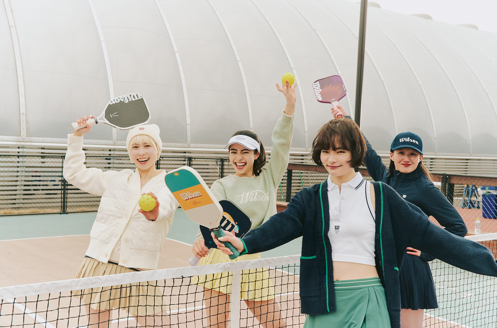 はじめてのピックルボール体験記。feat. Wilson