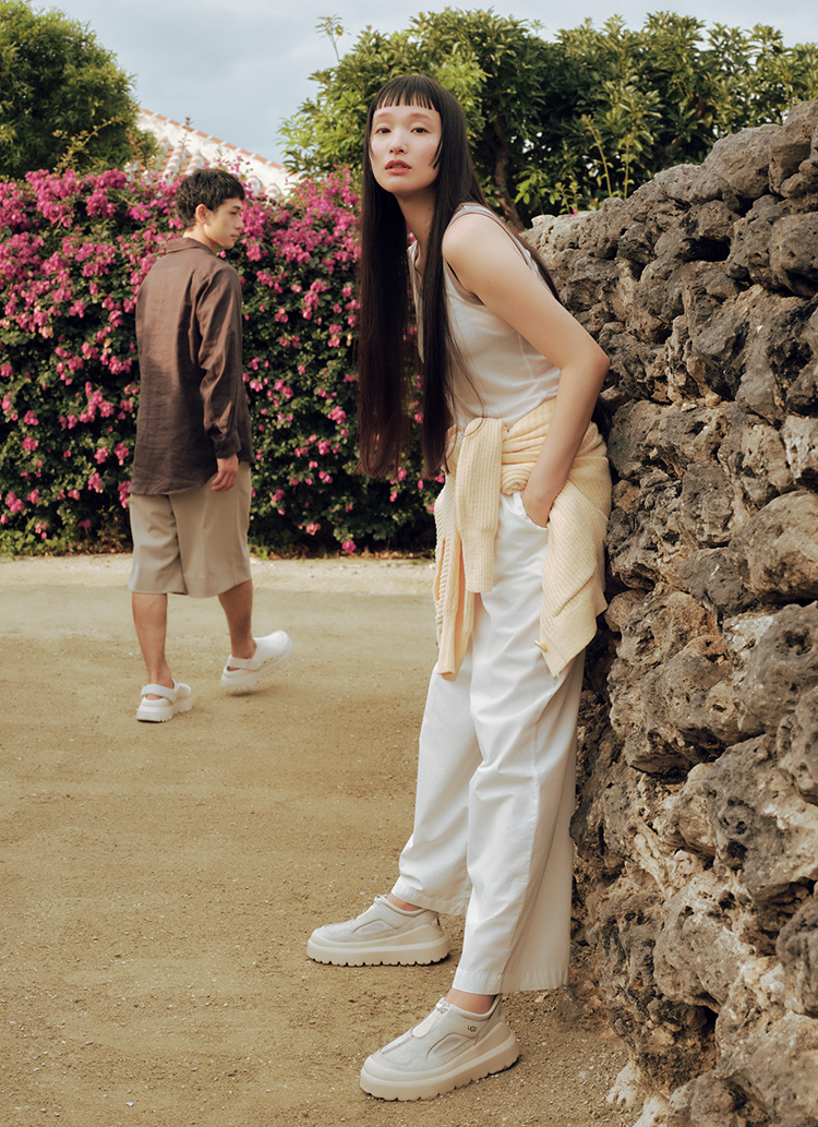 島時間に身をまかせ。<br> UGG®と楽しむ、春の竹富島ステイ。