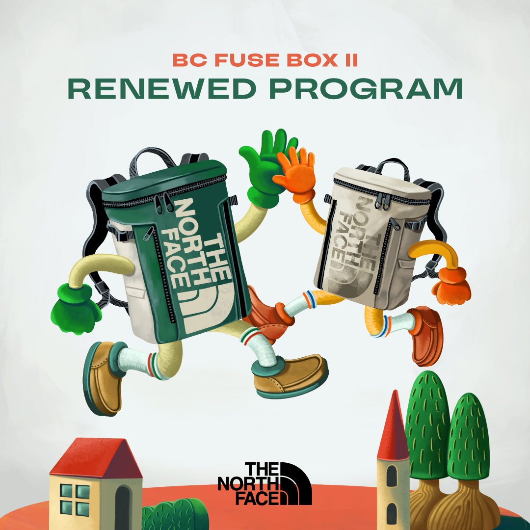 思い出のバックパックを、大人になっても。 THE NORTH FACEが提案する、新しい買い替えのカタチ。