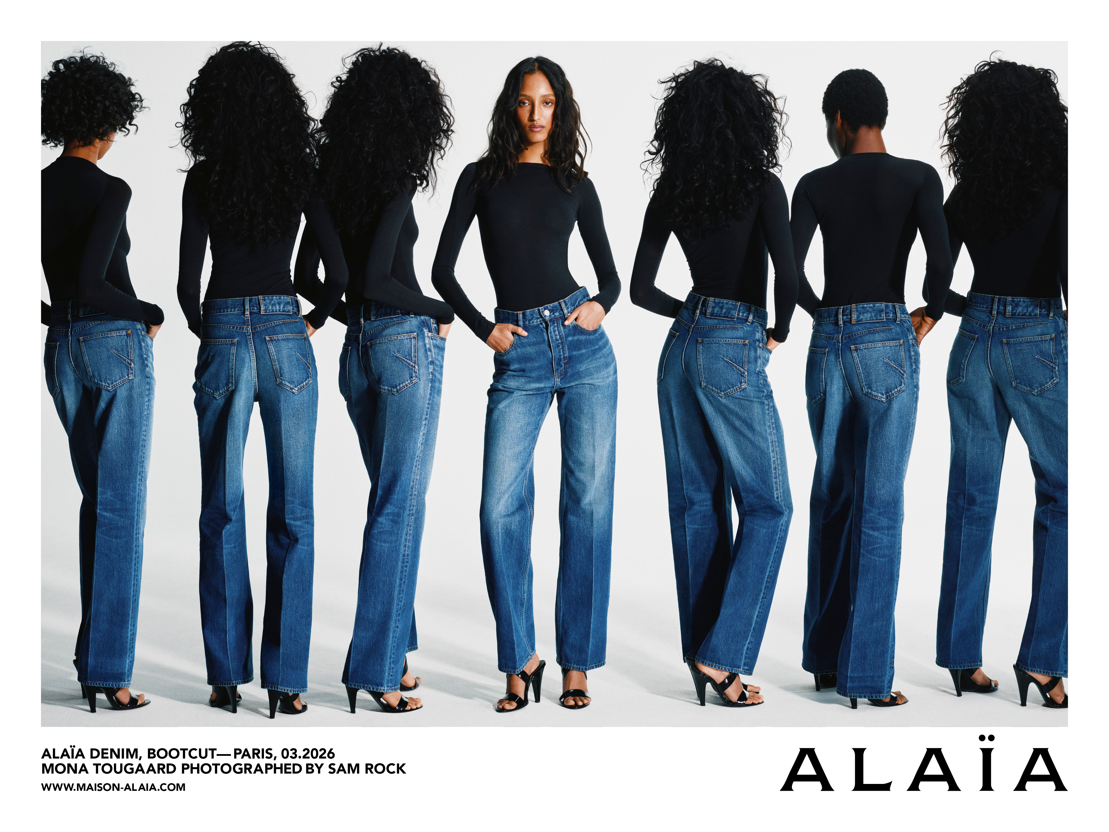 ALAÏAから、体のラインを美しく整える新作デニムコレクションが到着 