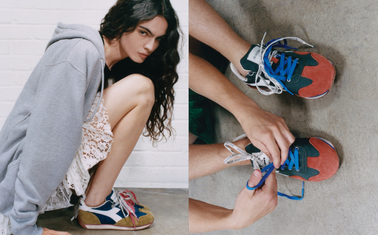 JW ANDERSONとDiadora が初コラボ！ 名作ランニングシューズをモダンにアップデート