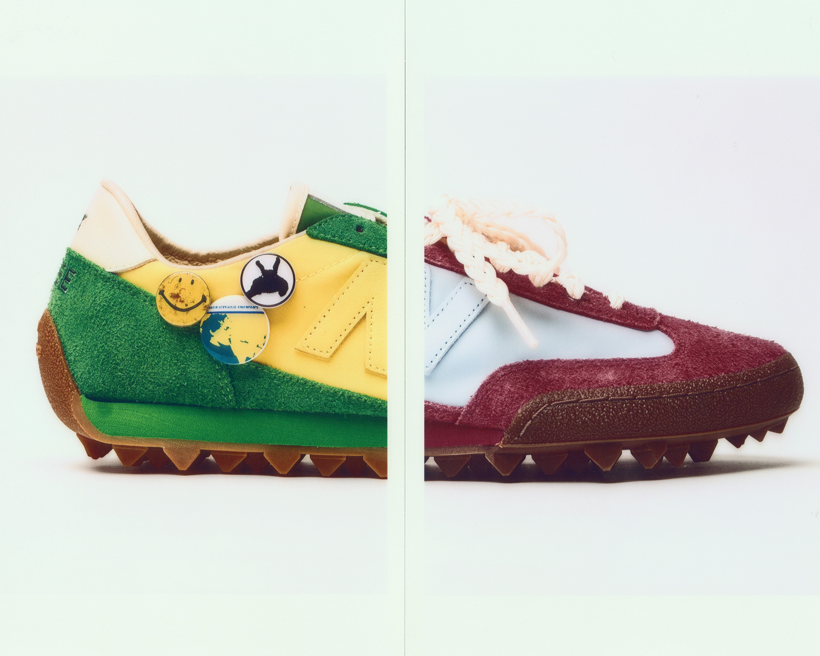 New BalanceとBasketcaseが再タッグ。幼少期のサッカーの思い出にフォーカスしたシューズ2型をリリース。