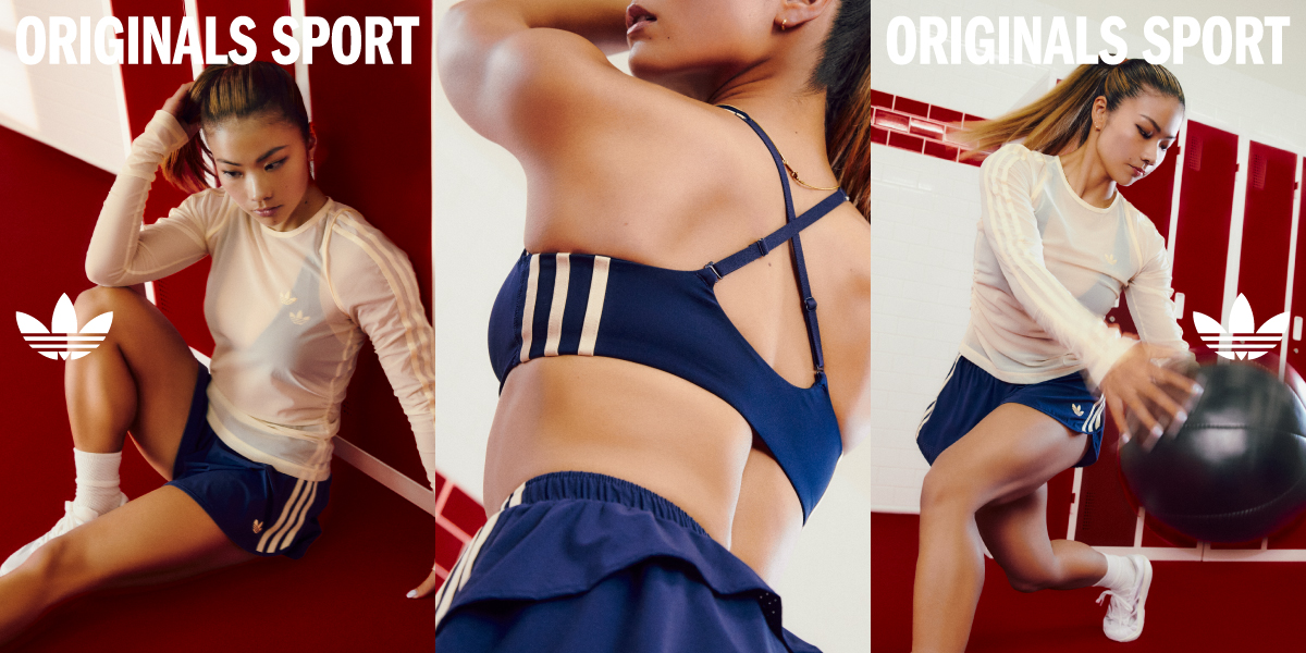 ワークアウトも自分らしいスタイルで楽しむ、adidasから新トレーニングコレクション「Originals Sport」が登場！