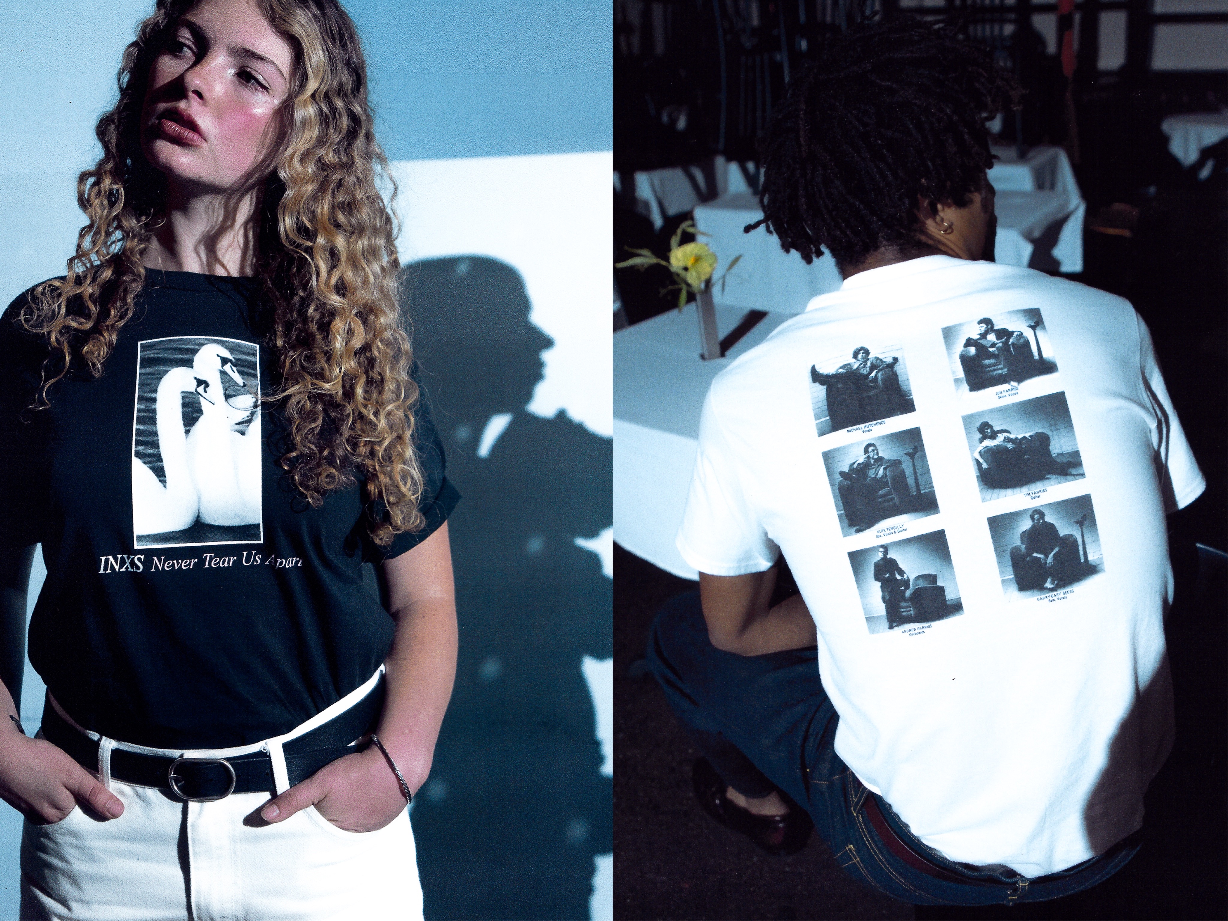 Noahがオーストラリアの伝説的バンド「INXS」とコラボ！ 代表曲から着想を得たTシャツ4型がラインナップ。