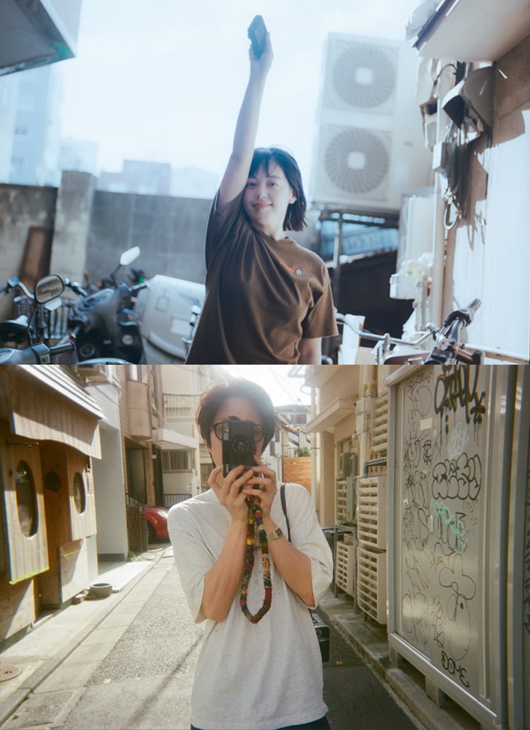 若葉竜也と青柳文子、10年越しの「はじめまして」。 SHOOTING EACH OTHER in 下北沢.