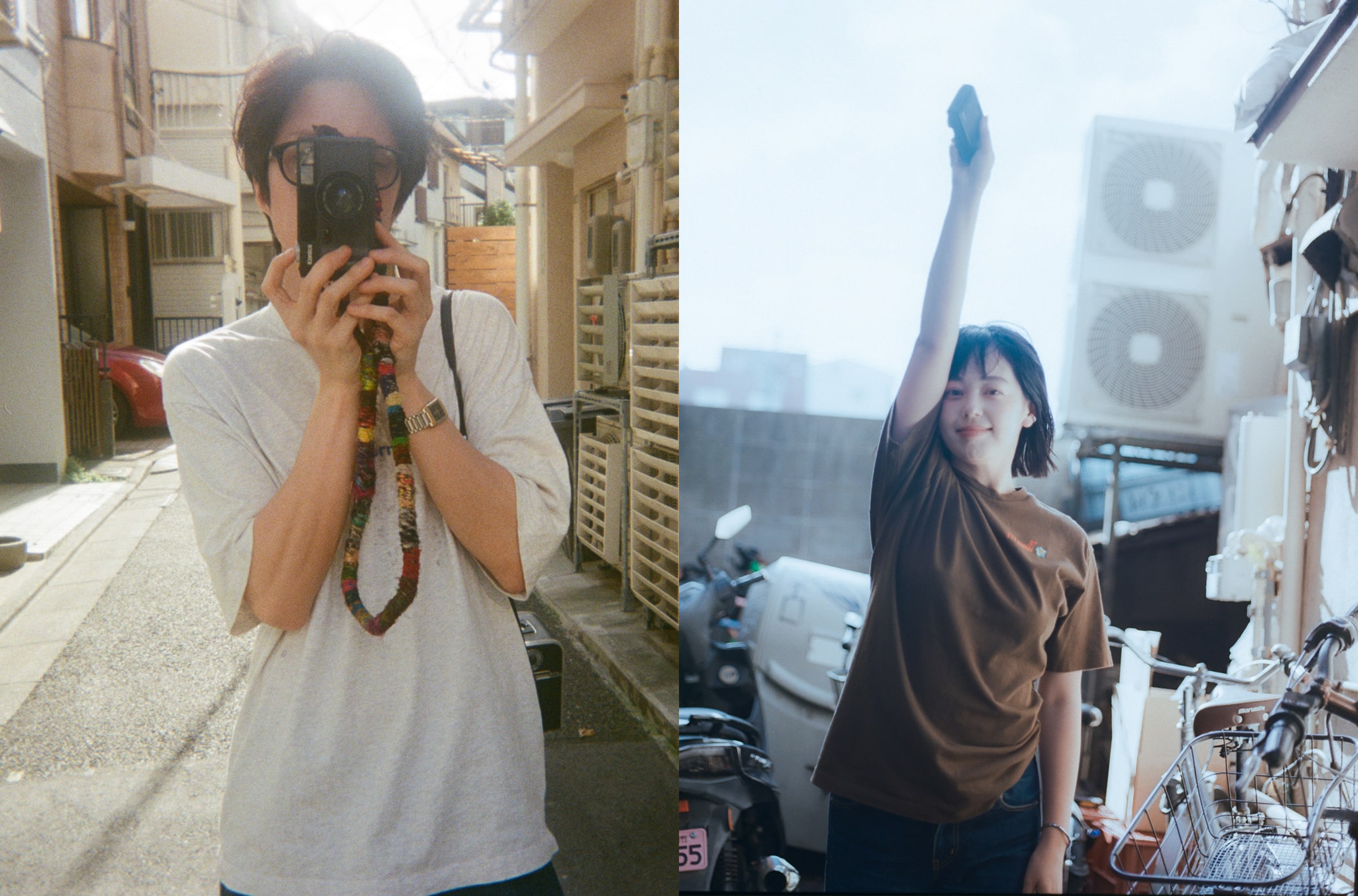 若葉竜也と青柳文子、10年越しの「はじめまして」。 SHOOTING EACH OTHER in 下北沢.