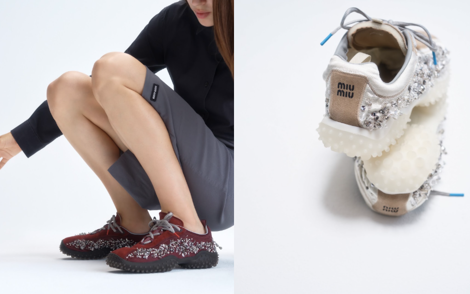 2000年代のスポーティなムードを再解釈。Miu Miuからバブルシューズが新登場