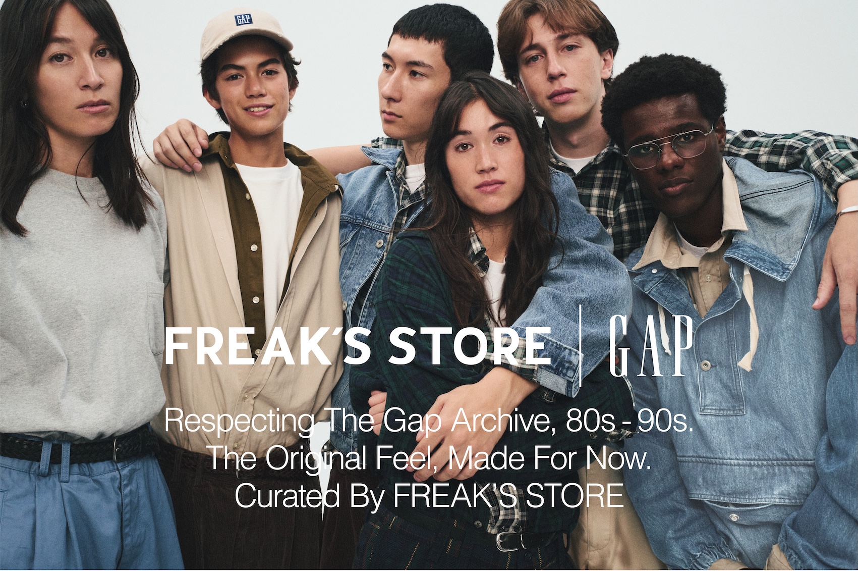 FREAK’S STOREの40周年を記念して、Gapとの日本限定コレクションが登場します。