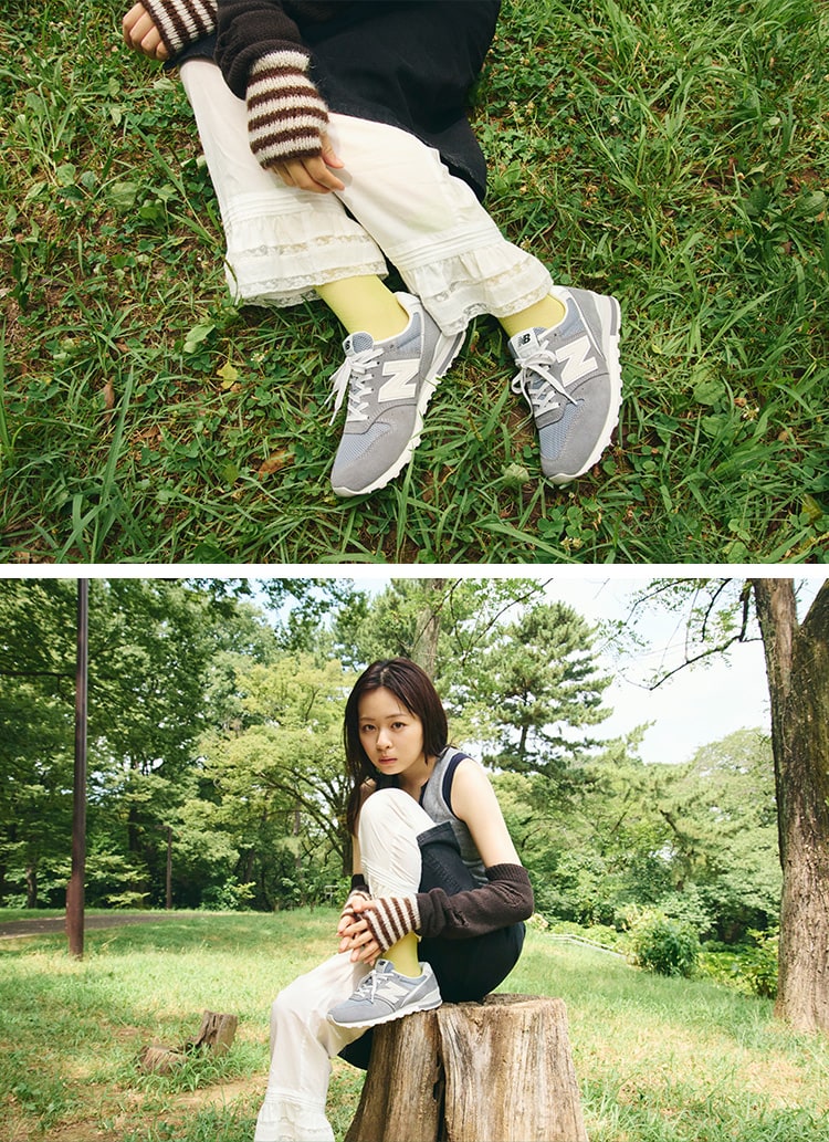 莉子の日常に寄り添う相棒、New Balance 996。