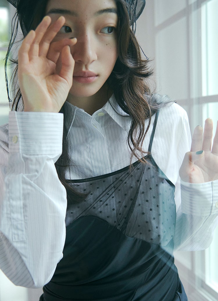 重ねて楽しむ、秋のアンダーウェア。